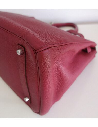 Sac Hermes Birkin 35 framboise