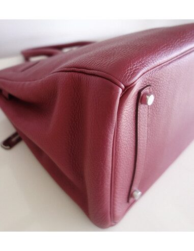 Sac Hermes Birkin 35 framboise