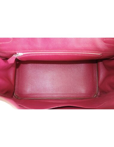 Sac Hermes Birkin 35 framboise