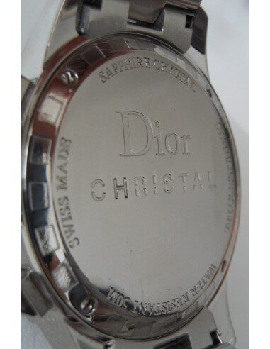 MONTRE DIOR CHRISTAL CHRONO DIAMANTS 