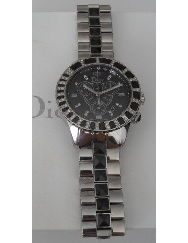 MONTRE DIOR CHRISTAL CHRONO DIAMANTS 