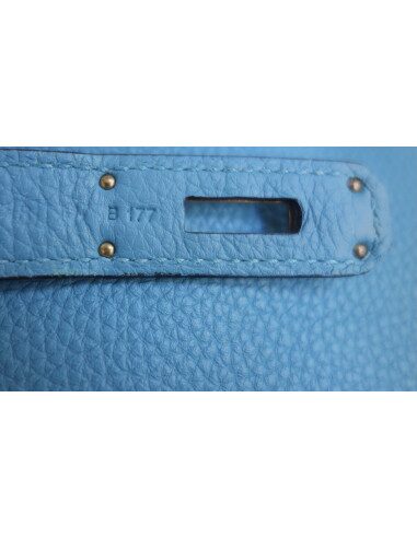 Sac Hermes Birkin 35 bleu