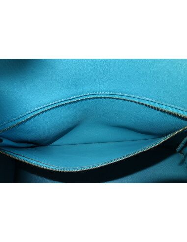 Sac Hermes Birkin 35 bleu
