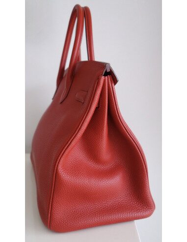 Sac Hermes Birkin 35 rouge