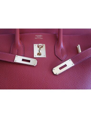 Sac Hermes Birkin 35 rouge