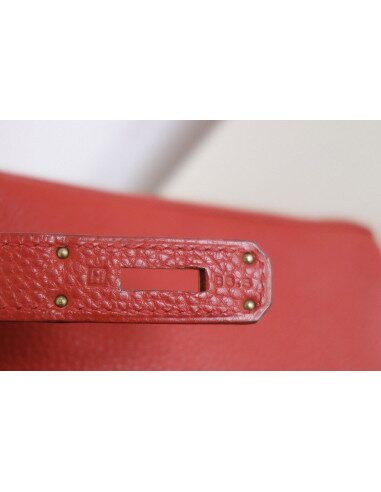 Sac Hermes Birkin 35 rouge