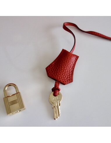 Sac Hermes Birkin 35 rouge