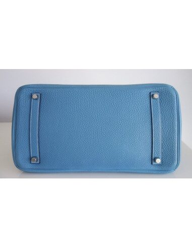 Sac Hermes Birkin 35 bleu