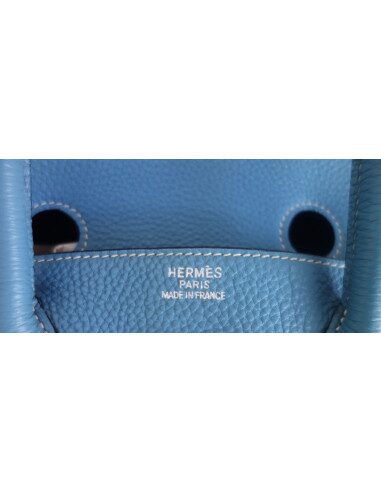 Sac Hermes Birkin 35 bleu