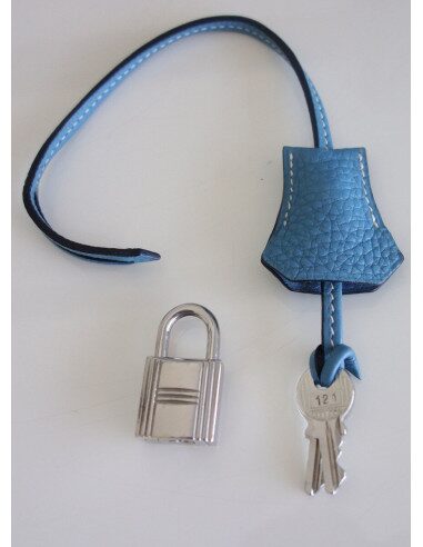 Sac Hermes Birkin 35 bleu
