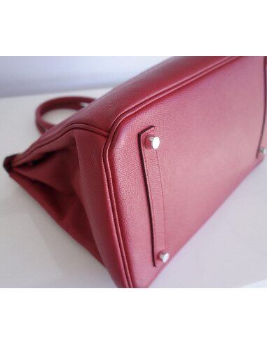 Sac Hermes Birkin 35 rouge