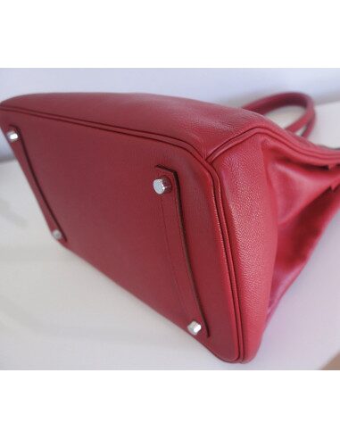 Sac Hermes Birkin 35 rouge