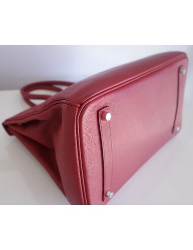 Sac Hermes Birkin 35 rouge