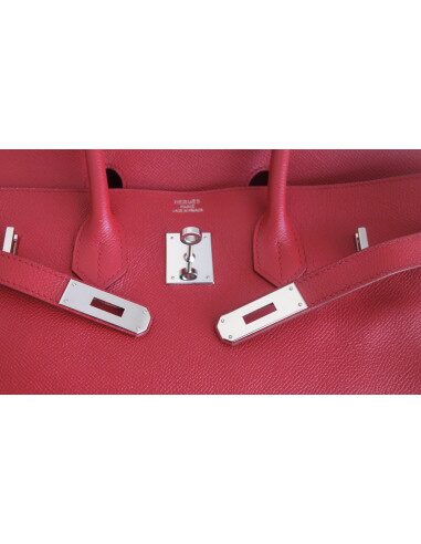 Sac Hermes Birkin 35 rouge