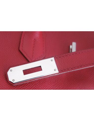 Sac Hermes Birkin 35 rouge