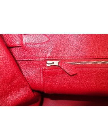 Sac Hermes Birkin 35 rouge