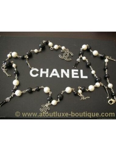 SAUTOIR - COLLIER CHANEL PERLES