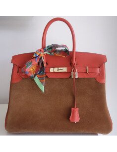 Sac Hermes Birkin 35 Grizzly