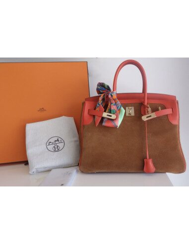 Sac Hermes Birkin 35 Grizzly