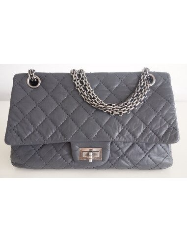 Sac Chanel 2.55 gris