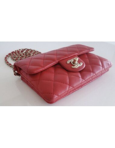Wallet on chain Chanel corail