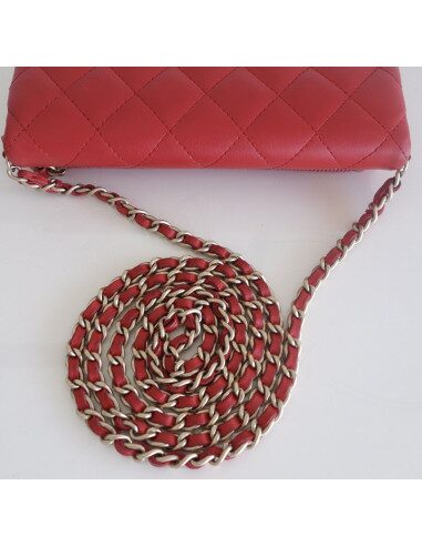 Wallet on chain Chanel corail