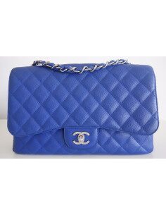 Sac Chanel Classique bleu électrique