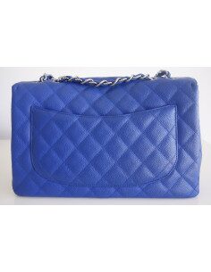 Sac Chanel Classique bleu électrique 2
