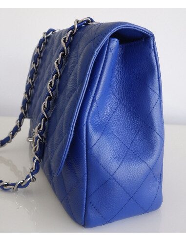 Sac Chanel Classique bleu électrique