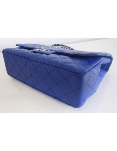 Sac Chanel Classique bleu électrique
