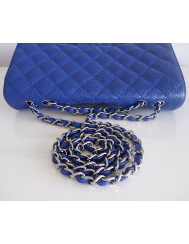Sac Chanel Classique bleu électrique