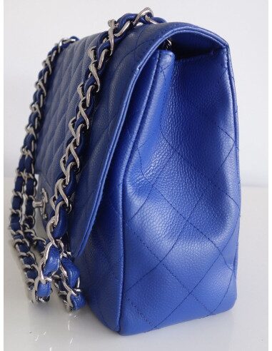 Sac Chanel Classique bleu électrique
