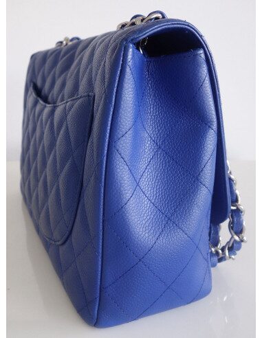 Sac Chanel Classique bleu électrique