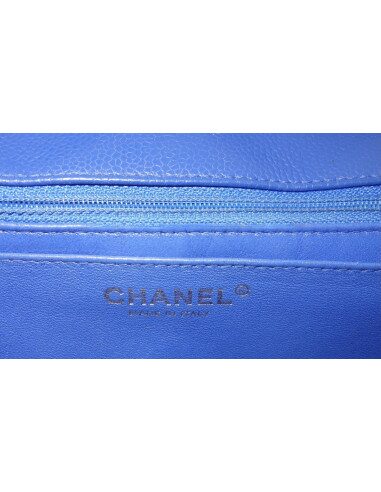 Sac Chanel Classique bleu électrique