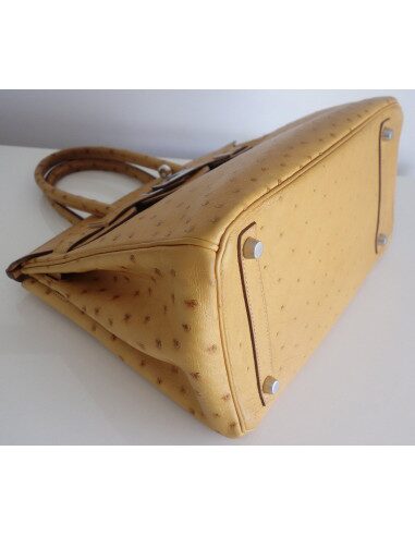 Sac Hermes Birkin 30 autruche