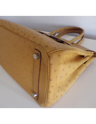 Sac Hermes Birkin 30 autruche