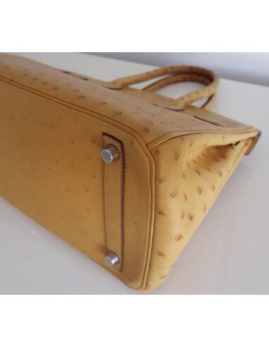 Sac Hermes Birkin 30 autruche