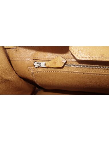 Sac Hermes Birkin 30 autruche