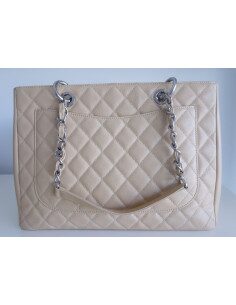 Sac Chanel GST beige 2