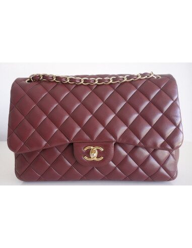 Sac Chanel Classique Gm bordeaux