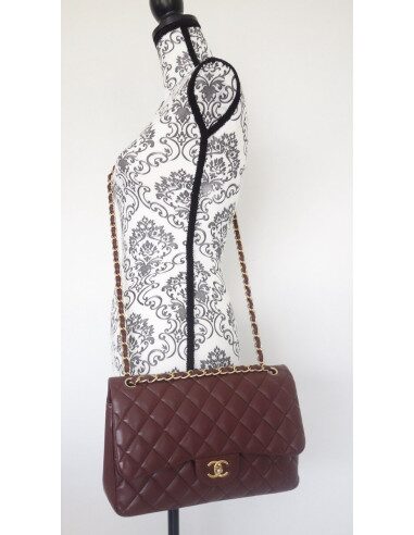 Sac Chanel Classique Gm bordeaux