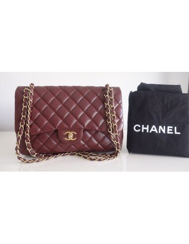 Sac Chanel Classique Gm bordeaux