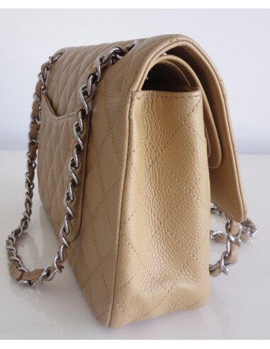 Sac Chanel Classique beige médium
