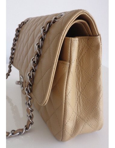 Sac Chanel Classique beige médium