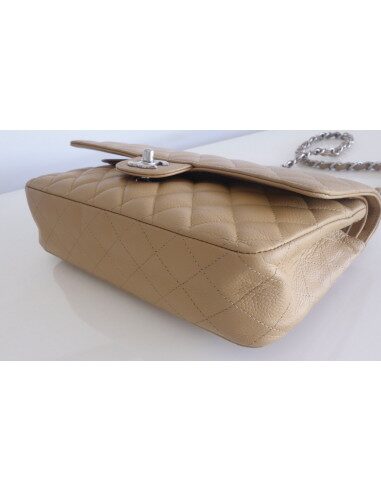 Sac Chanel Classique beige médium
