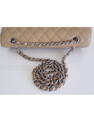 Sac Chanel Classique beige médium