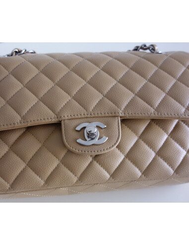 Sac Chanel Classique beige médium