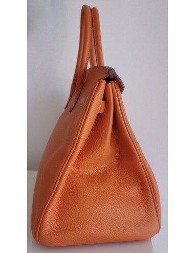 Sac Hermes Birkin 35 orange