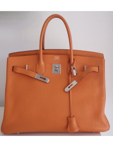Sac Hermes Birkin 35 orange