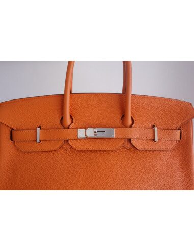Sac Hermes Birkin 35 orange